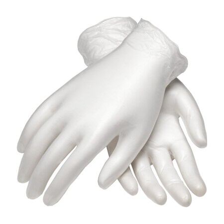 Pip Single Use Class 10 Cleanroom Vinyl Glove with Finger Textured Grip - 9.5", 1000PK 100-2824/M